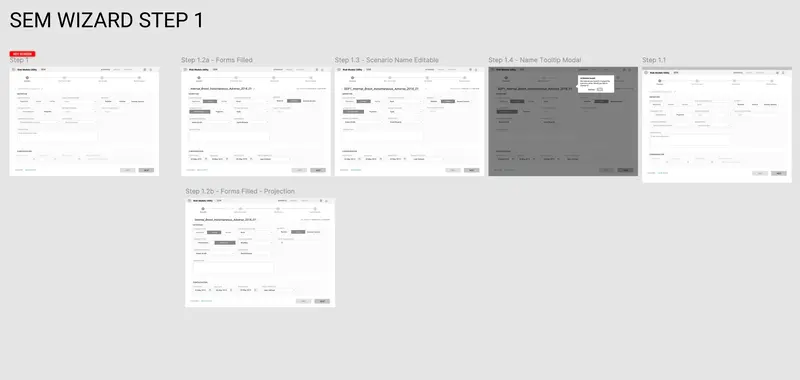 Analyst Decision Wireframe